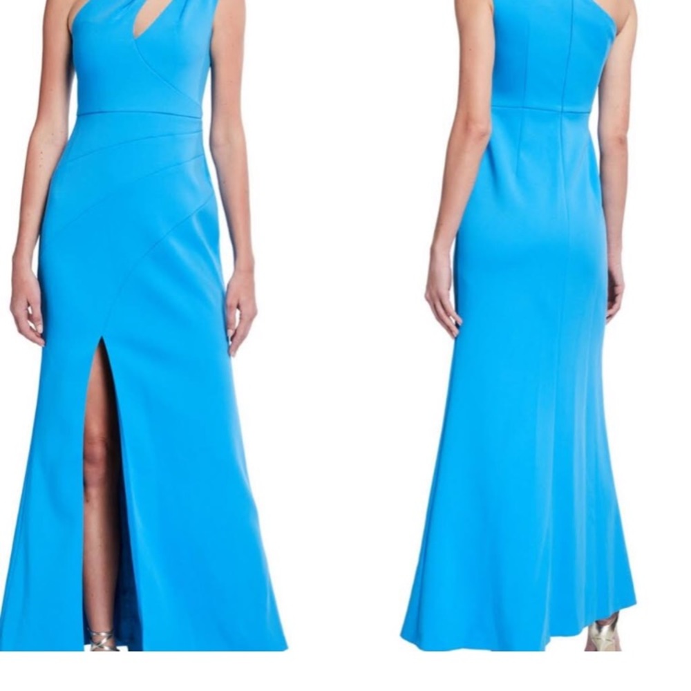 Aidan Mattox Asymmetric one shoulder gown 12